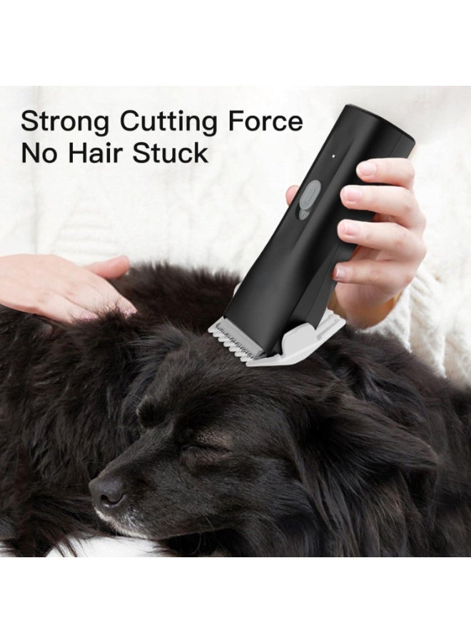 الكلب العناية ، مفيدة وقوية الحيوانات الأليفة الكهربائية قطع الشعر مجموعات الماء اللاسلكية القابلة لإعادة الشحن العناية الحلاقات للكلاب الصغيرة والقطط الأسود - Image 2